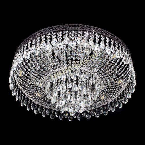 Люстра Венеция Кольцо журавлик №8 черная в Симферополе Гусь Хрустальный