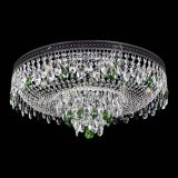 Люстра Венеция Кольцо Черная №8 зеленая в Симферополе