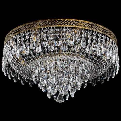 Люстра Венеция Кольцо журавлик №8 под бронзу в Симферополе Гусь Хрустальный