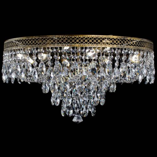 Люстра Венеция Кольцо журавлик №8 под бронзу в Симферополе Гусь Хрустальный