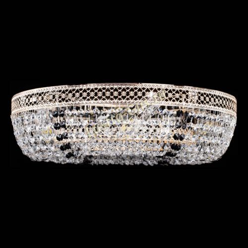 Люстра Венеция Кольцо черная в Симферополе Гусь Хрустальный