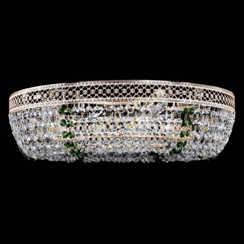 Люстра Венеция Кольцо зеленая в Симферополе Гусь Хрустальный