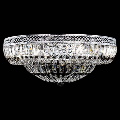 Люстра Венеция Купол пластинка 600 Черная в Симферополе Гусь Хрустальный