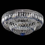 Люстра Венеция Купол пластинка 600 Синяя в Симферополе