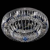 Люстра Венеция Купол пластинка 600 Синяя в Симферополе