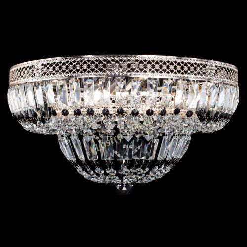 Люстра Венеция Купол пластинка Черная в Симферополе Гусь Хрустальный