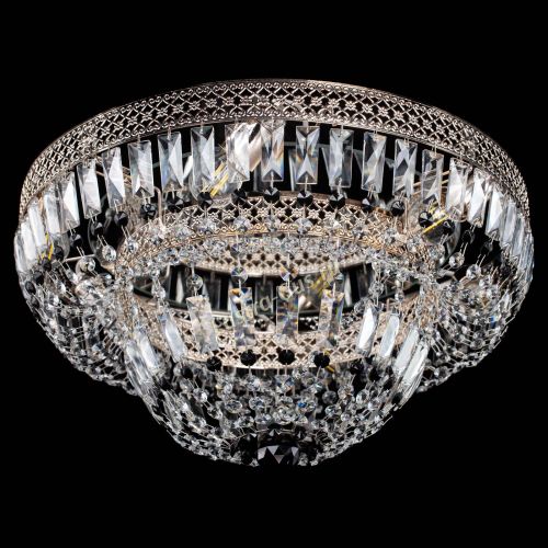 Люстра Венеция Купол пластинка Черная в Симферополе Гусь Хрустальный