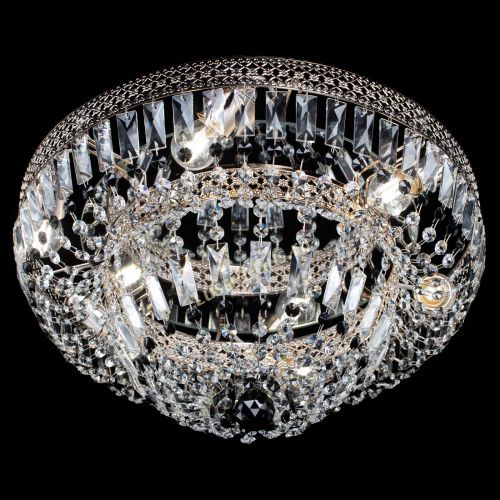 Люстра Венеция Купол пластинка Черная в Симферополе Гусь Хрустальный