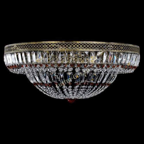 Люстра Венеция Купол пластинка под бронзу Чайная в Симферополе Гусь Хрустальный