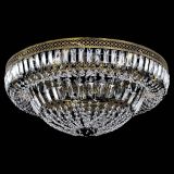 Люстра Венеция Купол пластинка под бронзу Черная в Симферополе