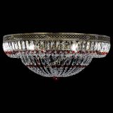 Люстра Венеция Купол пластинка под бронзу Красная в Симферополе