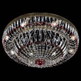 Люстра Венеция Купол пластинка под бронзу Красная в Симферополе