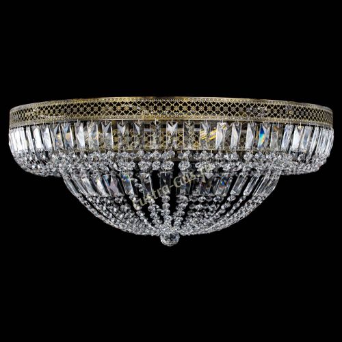 Люстра Венеция Купол пластинка под бронзу в Симферополе Гусь Хрустальный