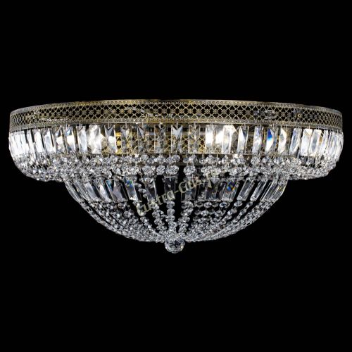 Люстра Венеция Купол пластинка под бронзу в Симферополе Гусь Хрустальный