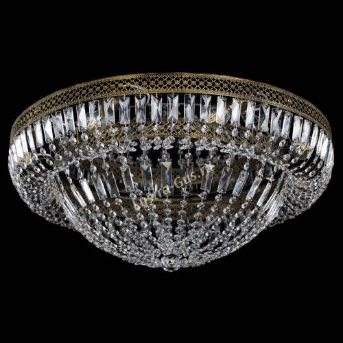 Люстра Венеция Купол пластинка под бронзу в Симферополе Гусь Хрустальный