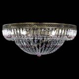 Люстра Венеция Купол пластинка под бронзу Розовая в Симферополе