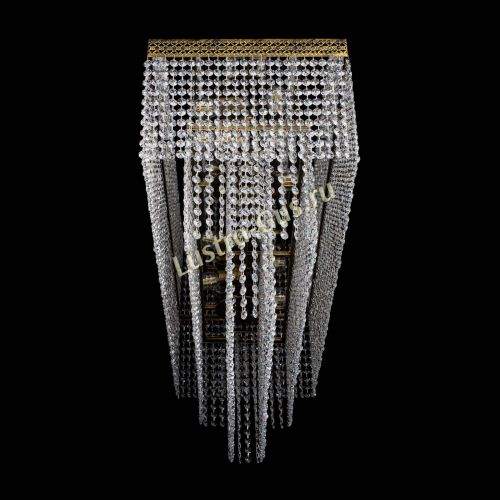 Люстра Прямоугольник Венеция №8 под бронзу в Симферополе Гусь Хрустальный