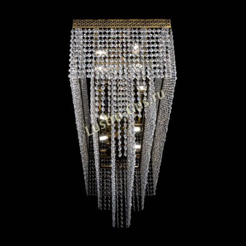 Люстра Прямоугольник Венеция №8 под бронзу в Симферополе Гусь Хрустальный