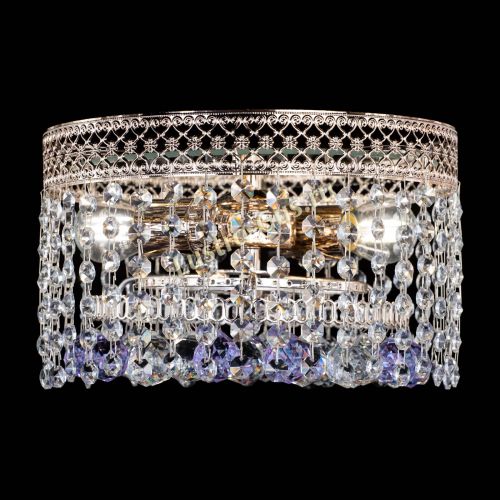 Люстра Венеция шар №2 фиолетовая в Симферополе Гусь Хрустальный