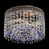 Люстра Венеция шар №2 фиолетовая в Симферополе