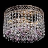 Люстра Венеция шар №2 розовая в Симферополе