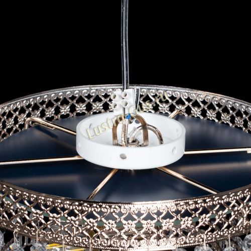 Люстра Венеция шар №2 черная в Симферополе Гусь Хрустальный