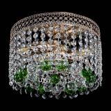 Люстра Венеция шар №2 зеленая в Симферополе