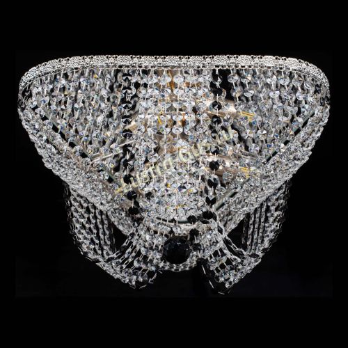 Люстра Верона Токката №5 черная в Симферополе Гусь Хрустальный