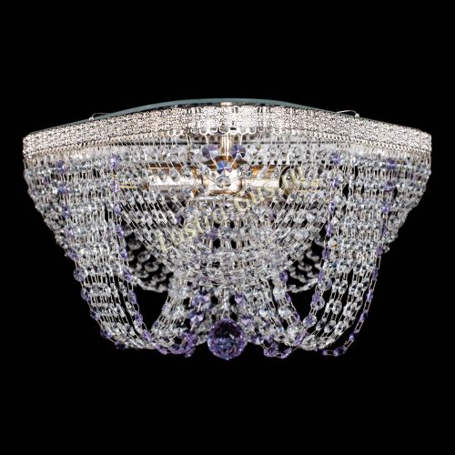 Люстра Верона Токката №5 фиолетовая в Симферополе Гусь Хрустальный