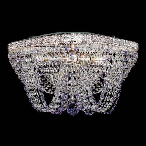 Люстра Верона Токката №5 фиолетовая в Симферополе Гусь Хрустальный