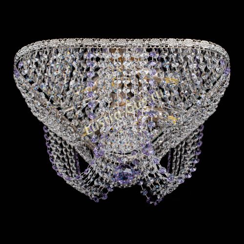 Люстра Верона Токката №5 фиолетовая в Симферополе Гусь Хрустальный