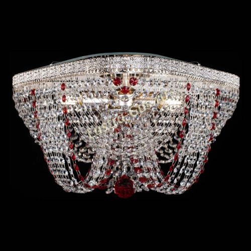 Люстра Верона Токката №5 красная в Симферополе Гусь Хрустальный