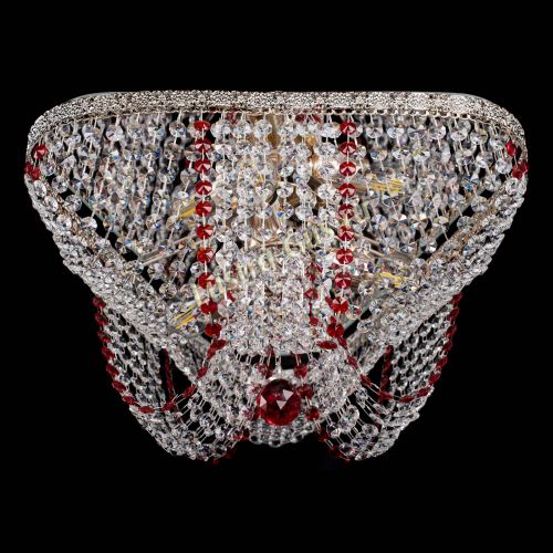 Люстра Верона Токката №5 красная в Симферополе Гусь Хрустальный