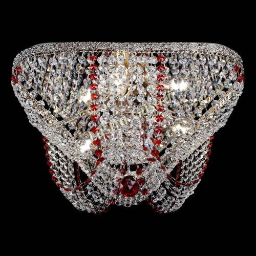 Люстра Верона Токката №5 красная в Симферополе Гусь Хрустальный