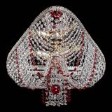 Люстра Верона Токката №5 красная в Симферополе