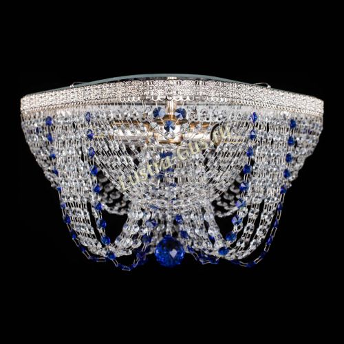 Люстра Верона Токката №5 синяя в Симферополе Гусь Хрустальный