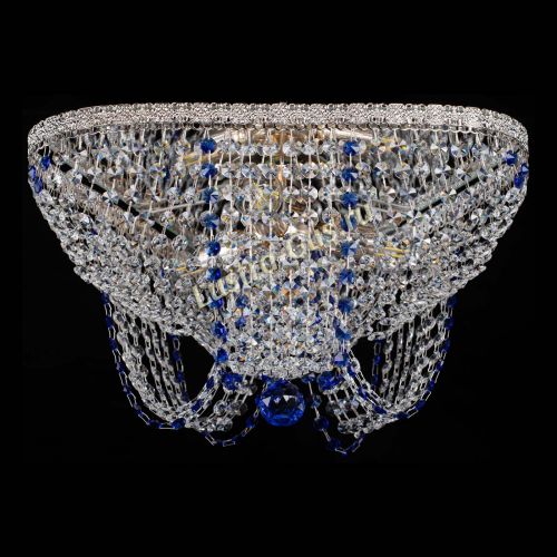 Люстра Верона Токката №5 синяя в Симферополе Гусь Хрустальный