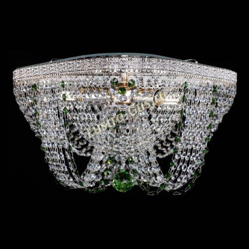 Люстра Верона Токката №5 зеленая в Симферополе Гусь Хрустальный