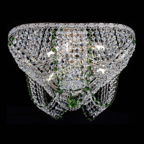 Люстра Верона Токката №5 зеленая в Симферополе Гусь Хрустальный