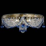 Люстра Виктория Синяя под бронзу в Симферополе