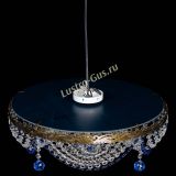 Люстра Виктория Синяя под бронзу в Симферополе