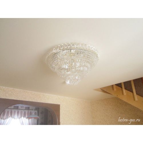 Люстра Водопад в Симферополе Гусь Хрустальный