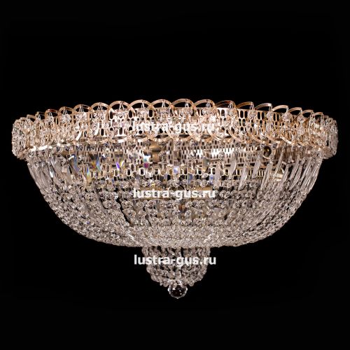 Люстра Водопад Кремлёвский оптикон в Симферополе Гусь Хрустальный