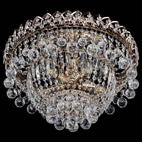 Люстра Водопад шар в Симферополе Гусь Хрустальный