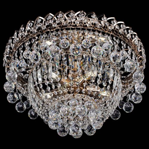 Люстра Водопад шар в Симферополе Гусь Хрустальный