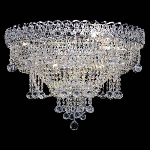 Люстра Водопад Софья №8 в Симферополе Гусь Хрустальный