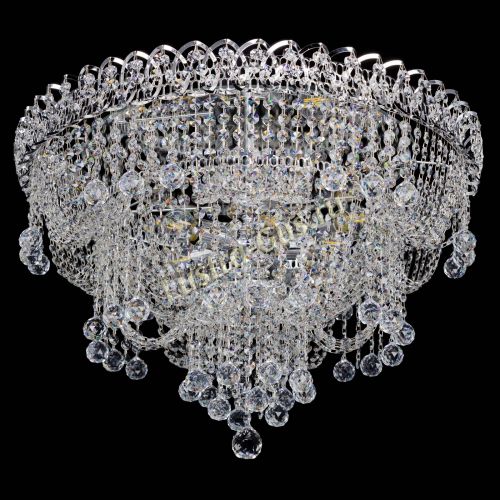 Люстра Водопад Софья №8 в Симферополе Гусь Хрустальный