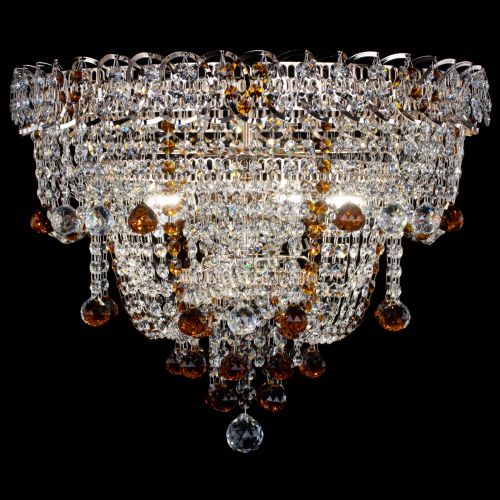 Люстра Водопад Софья чайная в Симферополе Гусь Хрустальный