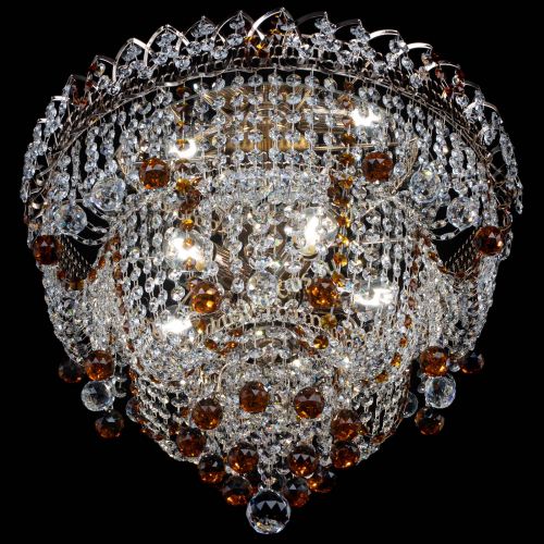 Люстра Водопад Софья чайная в Симферополе Гусь Хрустальный