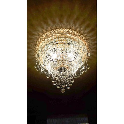 Люстра Водопад Софья в Симферополе Гусь Хрустальный